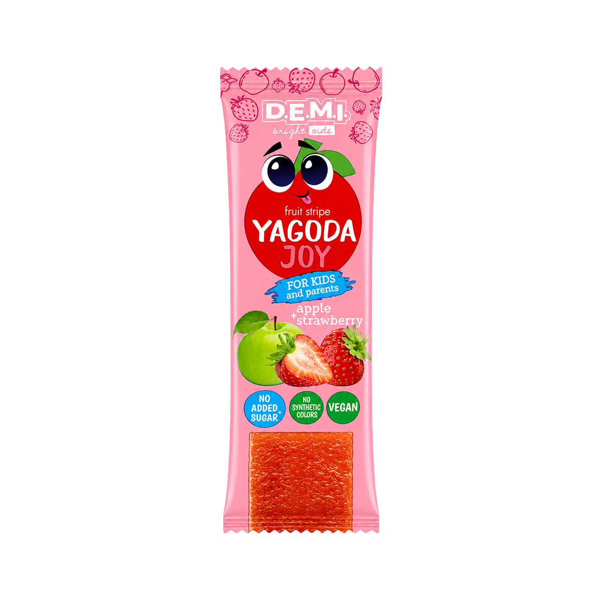 PASTILA MAR CU SUC DE CAPSUNI 15G YAGODA JOY