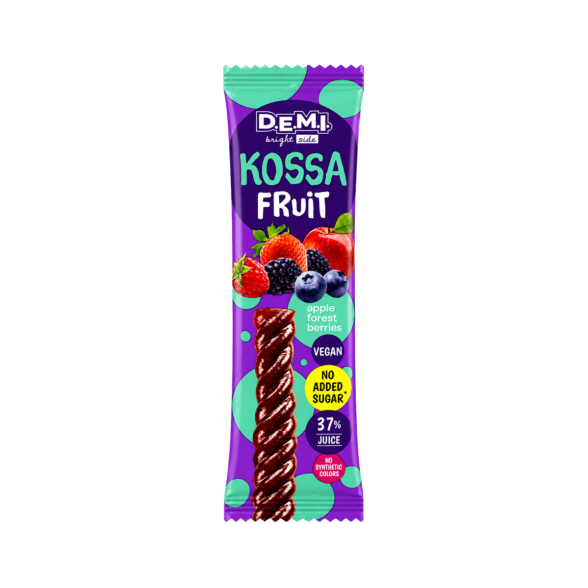 PASTILA MAR/FRUCTE DE PADURE 15G KOSSA FRUIT