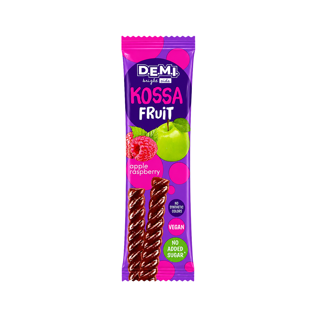 PASTILA MAR/ZMEURA 15G KOSSA FRUIT