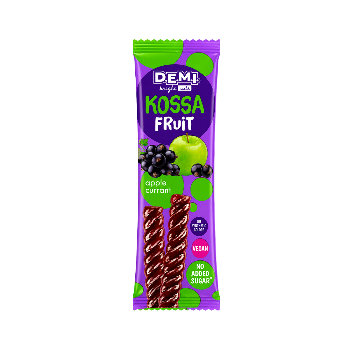 PASTILA MAR/COACAZE NEGRE 15G KOSSA FRUIT