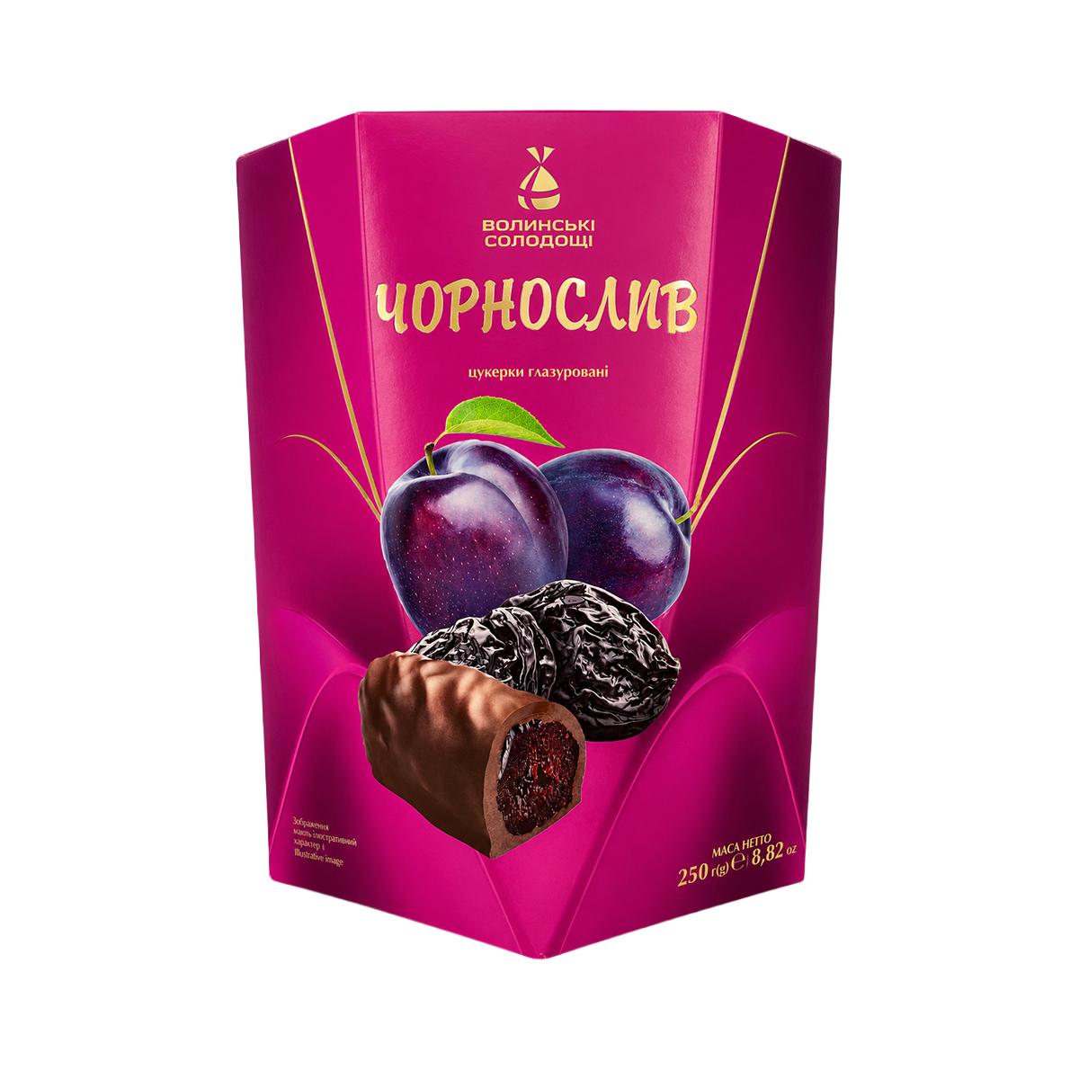 BOMBOANE DIN PRUNE IN GLAZURA 250G VS