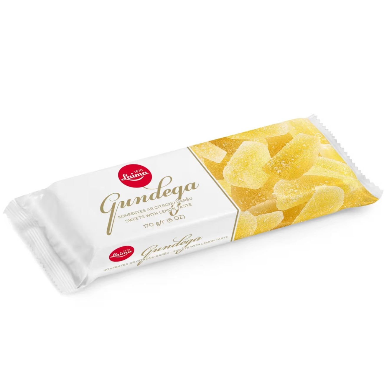 Bomboane jeleu Gundega cu lămâie Laima 170gr