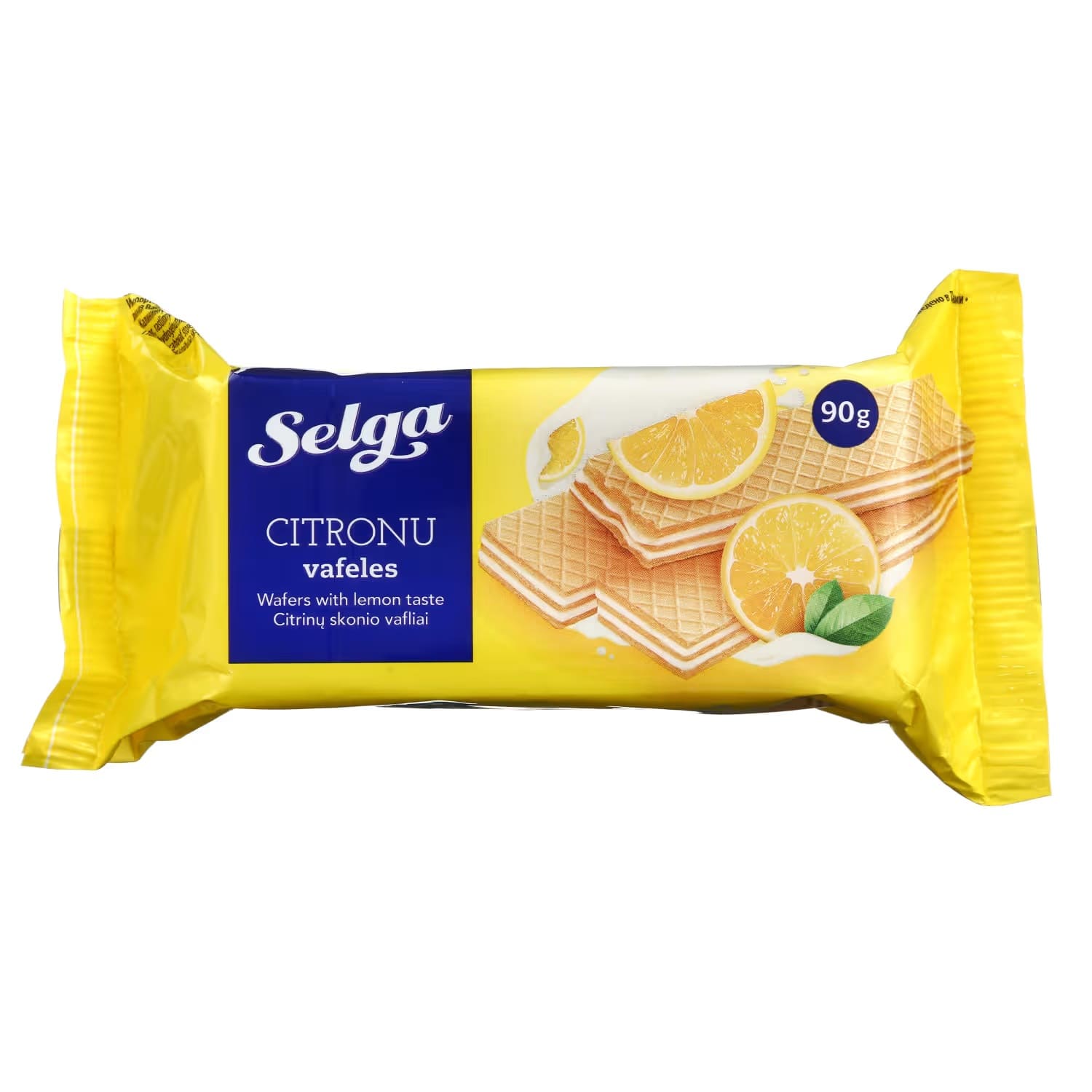 Napolitane Selga cu lămâie Laima 90gr