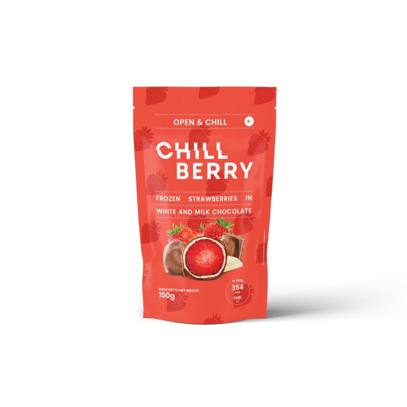 Căpșună în dublă ciocolată Chilberry 150gr
