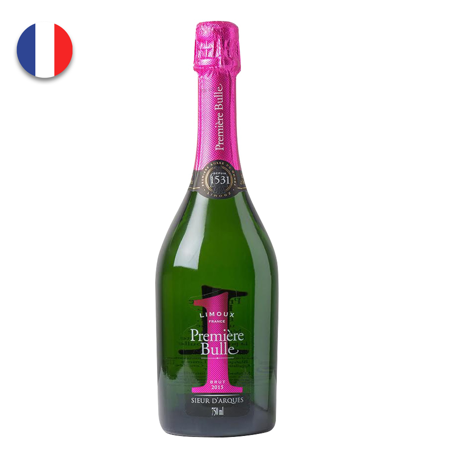 Vin spumant PREMIERE BRUT 0,75L SIEUR D'ARQUES