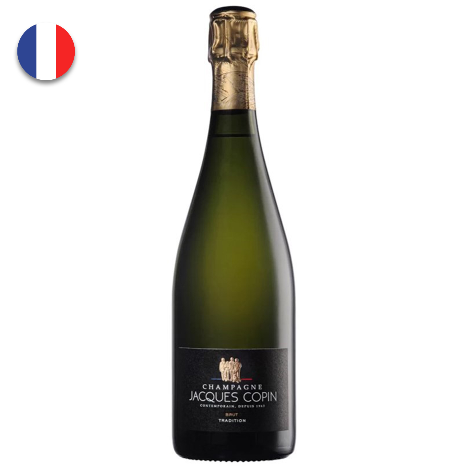 Vin spumant TRADITION BRUT 0,75L JACQUES COPIN