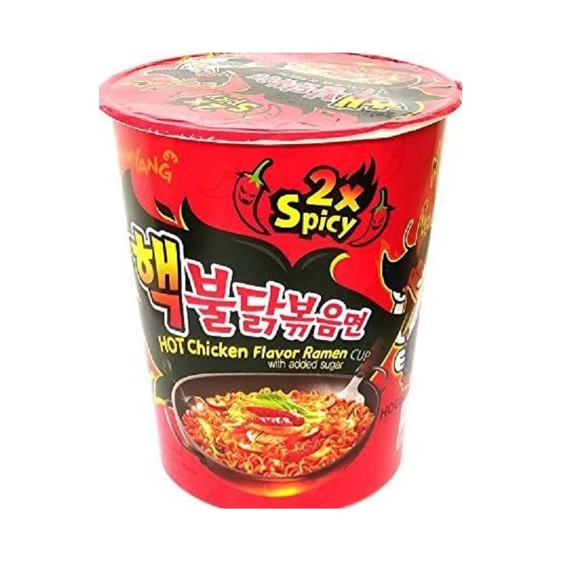 Ramen extrem, bol Buldak 2x picant, Samyang 70gr