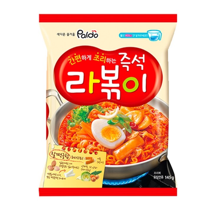 Rice noodle ramen Rabokki Paldo 145gr