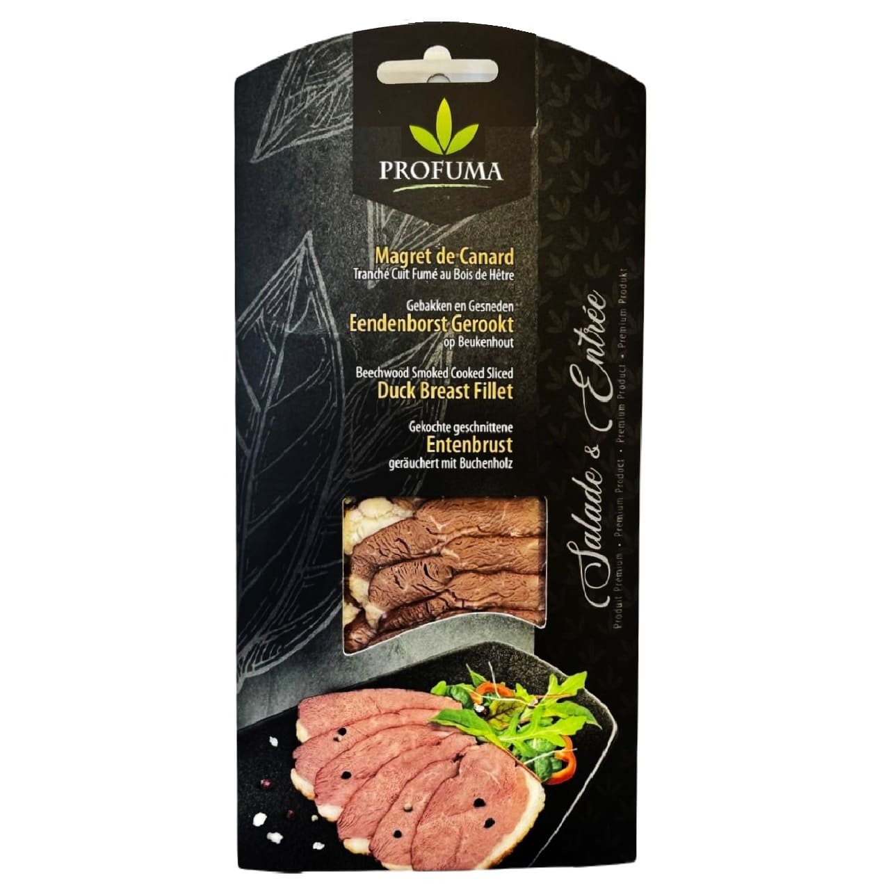 Piept de rață feliat slice 90gr