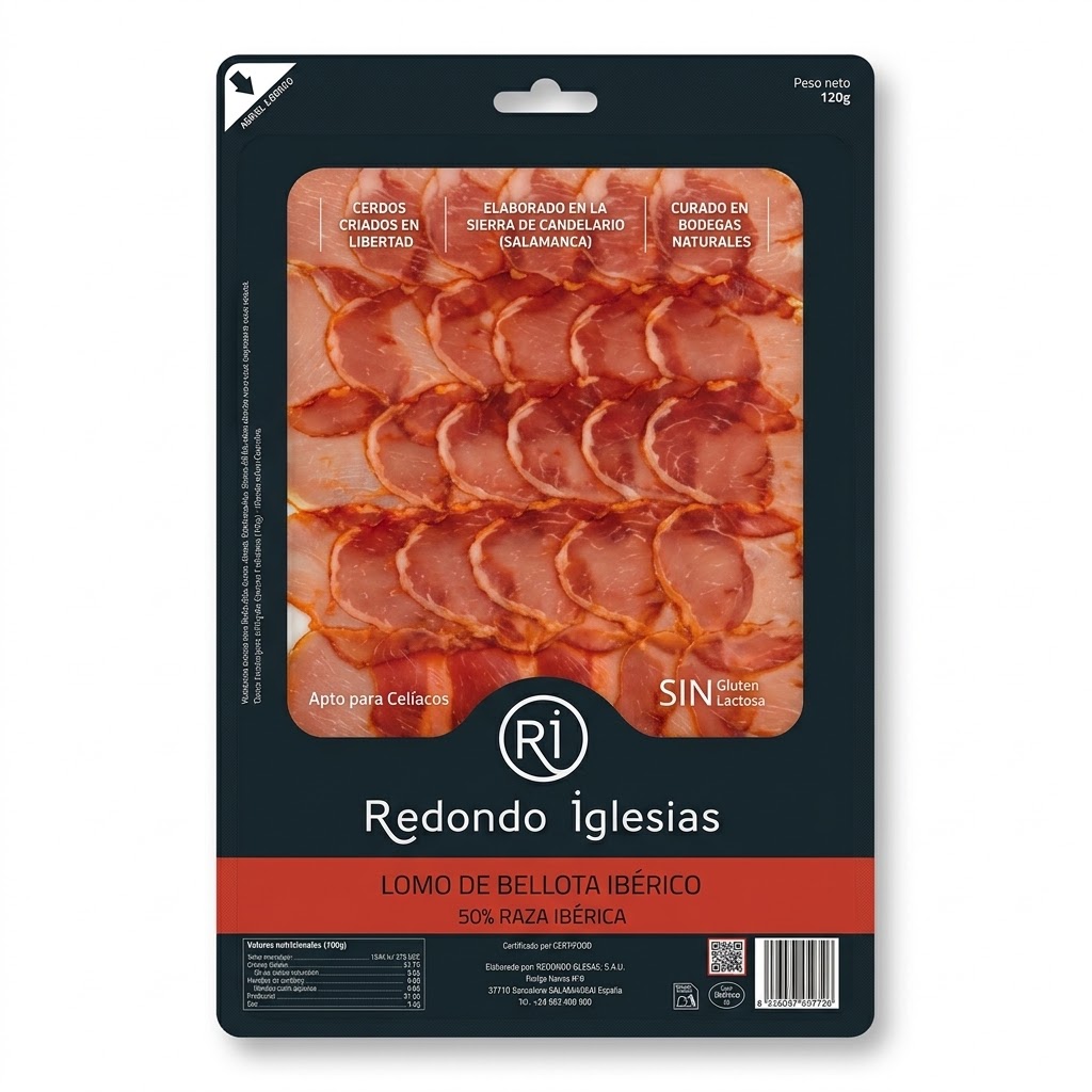 LOMO DE BELLOTA IBERICO 120G MAXI