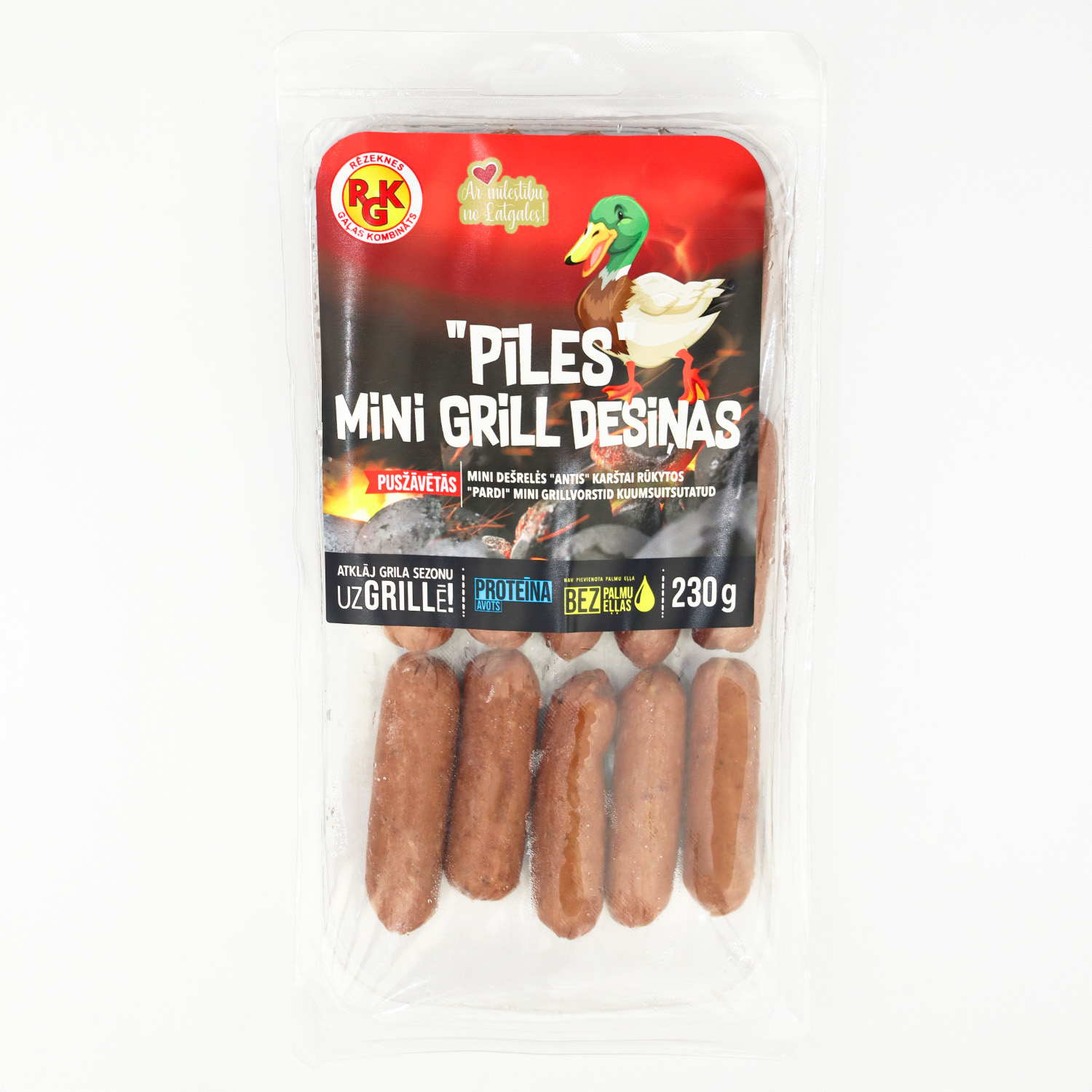 Frankfurter boiled sausages