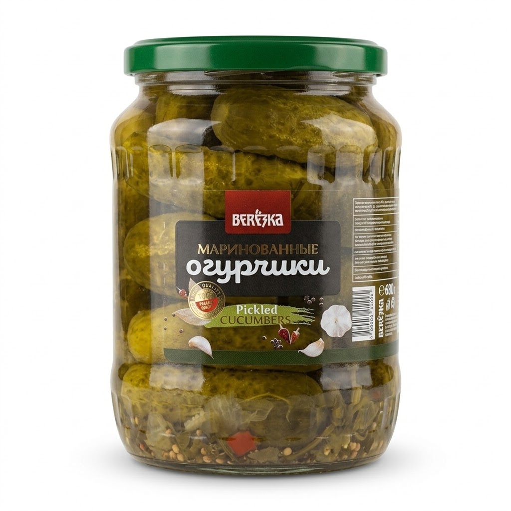 CASTRAVETI STERILIZATI 680GR BEREZKA