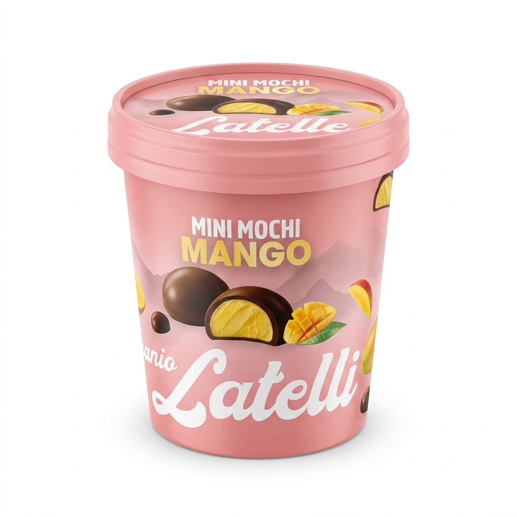 MINI MOCHI CHOCOLATE MANGO 165G LATELLI