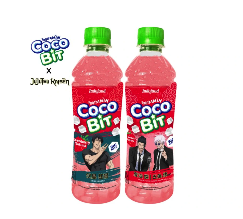 BAUTURA GUST CAPSUNA CU COCOS 350ML COCO BIT FRUITAMIN