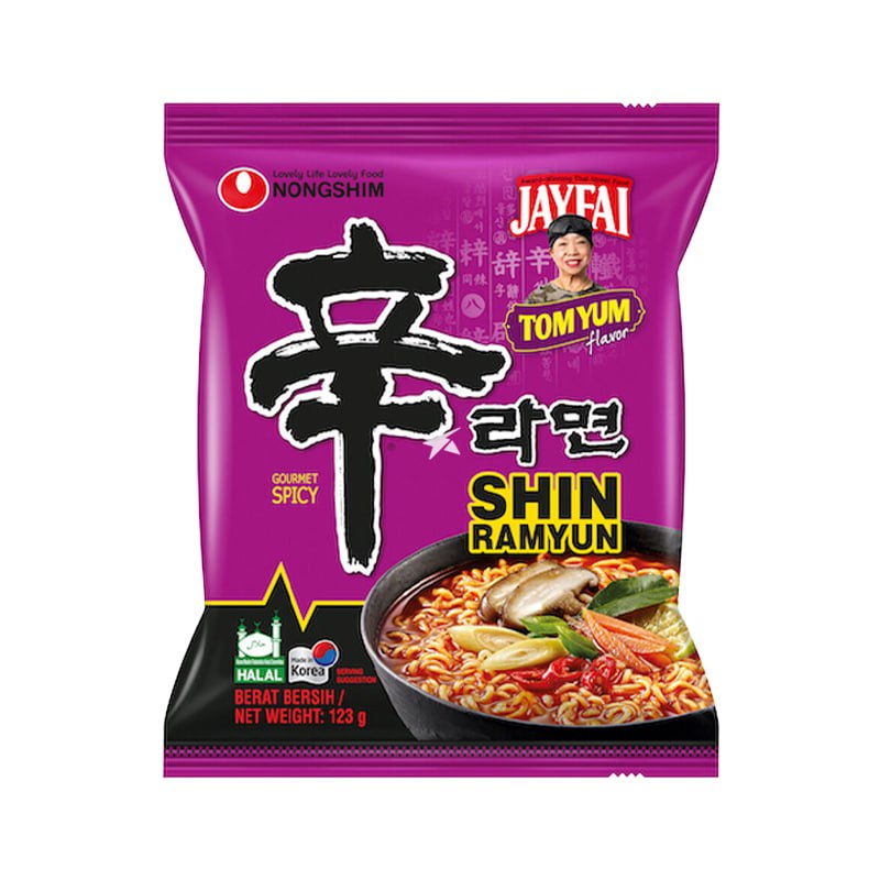 Nongshim Shin Ramyun Tom Yum Flavor 123gr