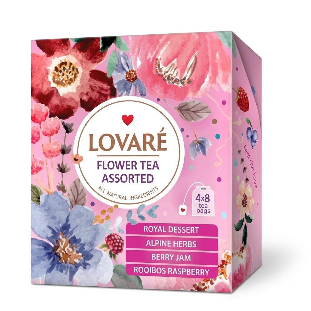 CEAI DE FLORI ASORTAT CUTIE CU PLICULETE 32X1.5G
