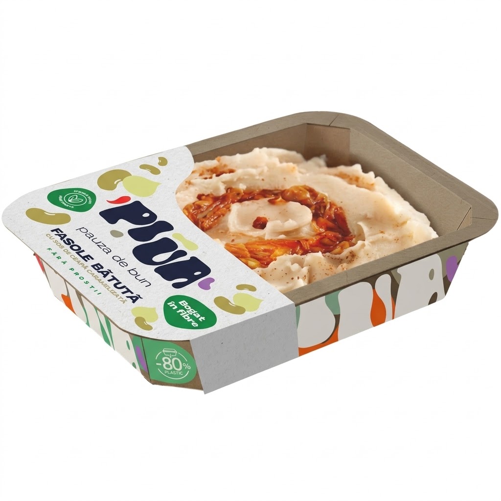 FASOLE BATUTA CU SOS DE CEAPA CARAMELIZATA 200G PIUA
