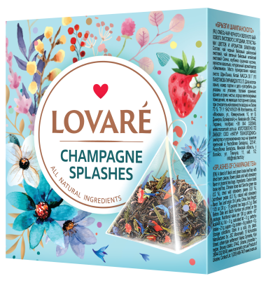 CEAI PIRAMIDE CHAMPAGNE SPLASHES 15*2GR LOVARE