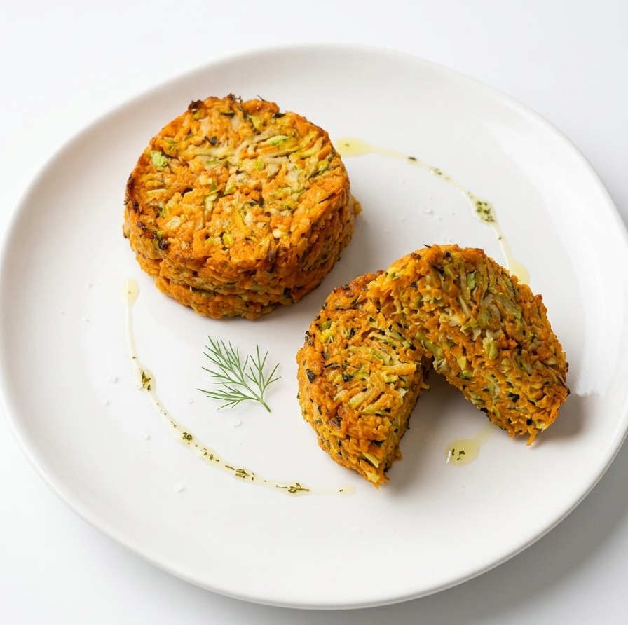 Carrot and Zucchini Patties, 100 g