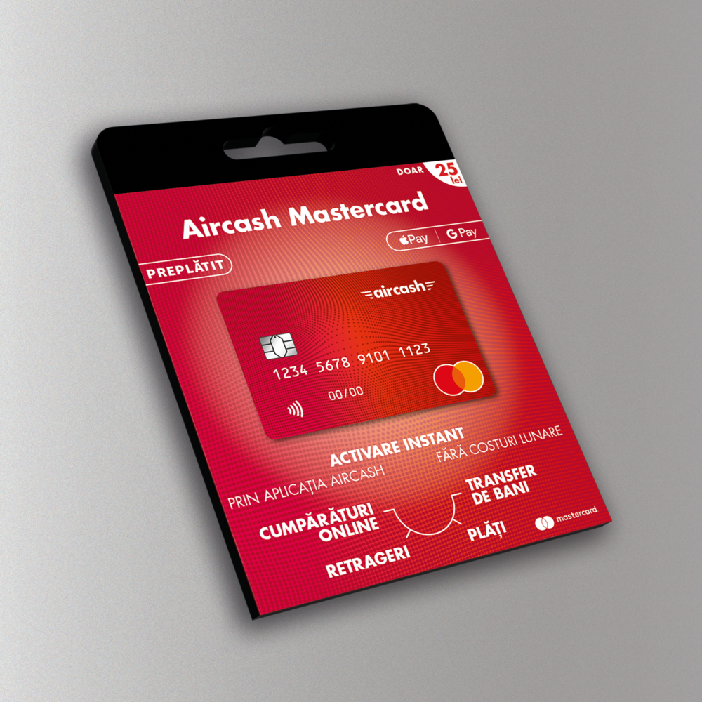 Family pack Aircash Mastercard