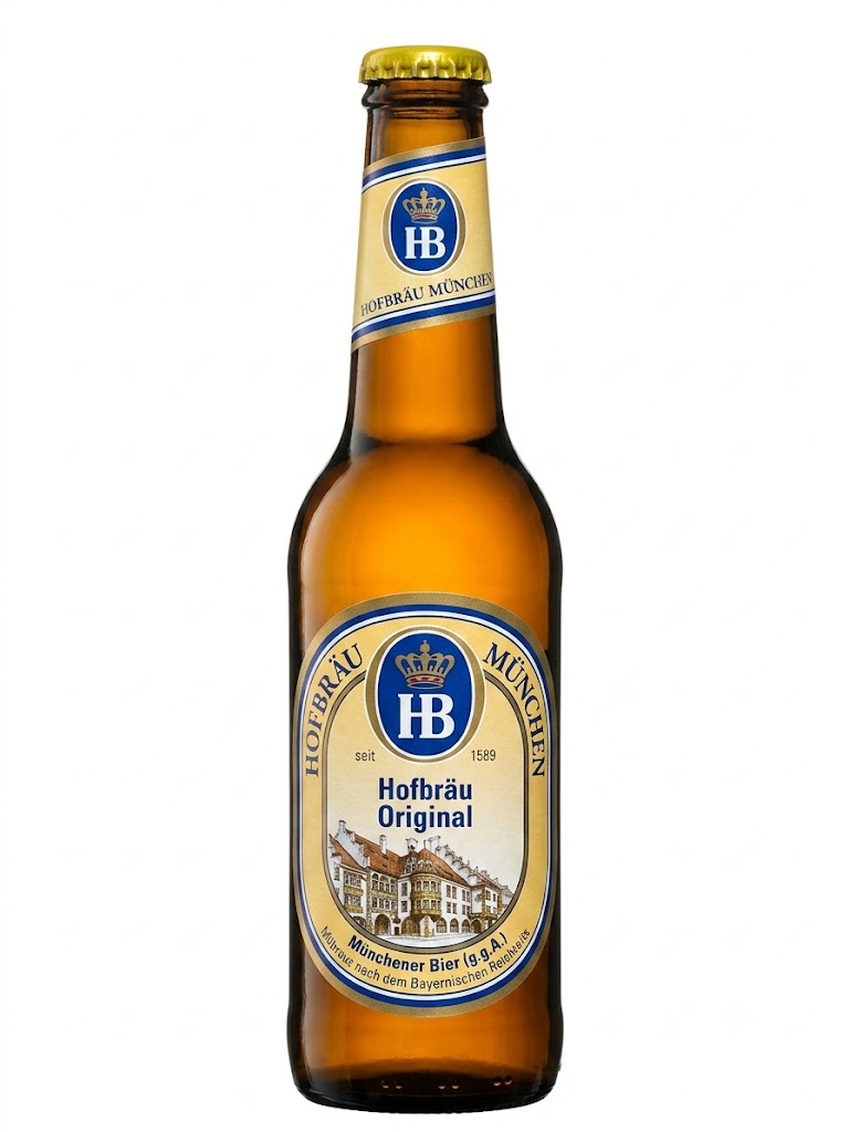BERE BLONDA HOFBRAU ORIGINAL 0.33L STICLA