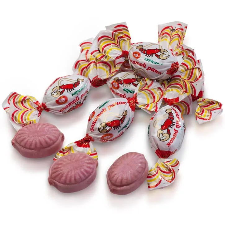Bomboane caramel „Racul de Aur”