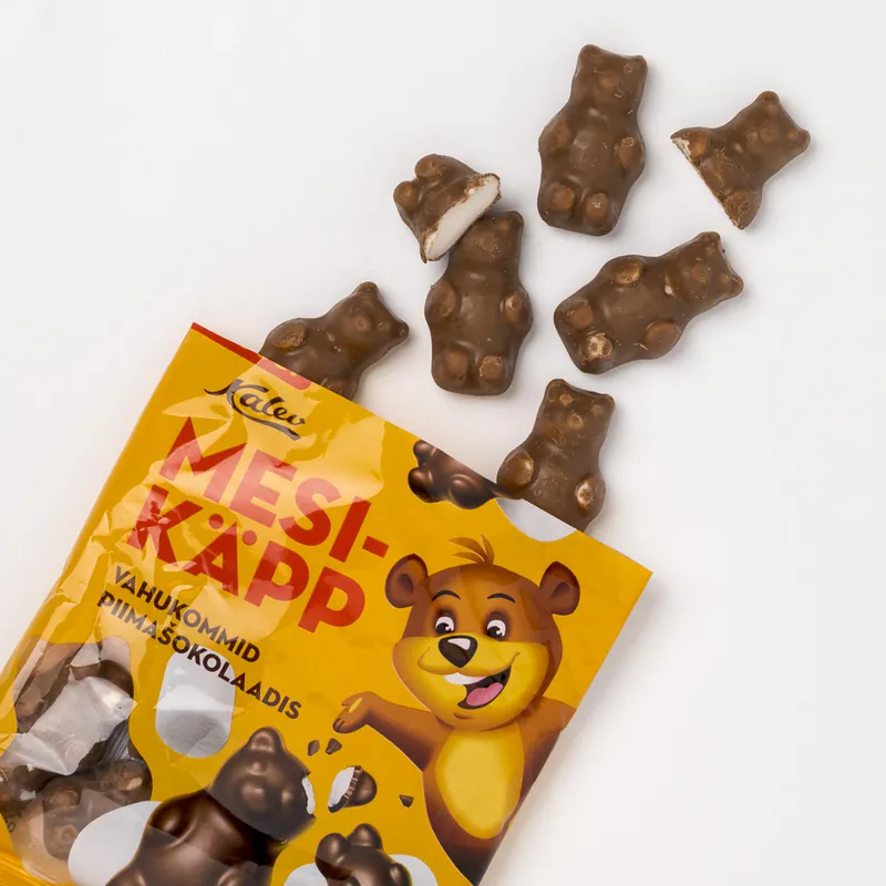 Mesikäpp Marshmallow In Milk Chocolate