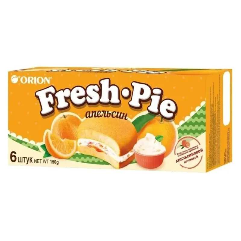 FRESH PIE PORTOCALA 6*25GR