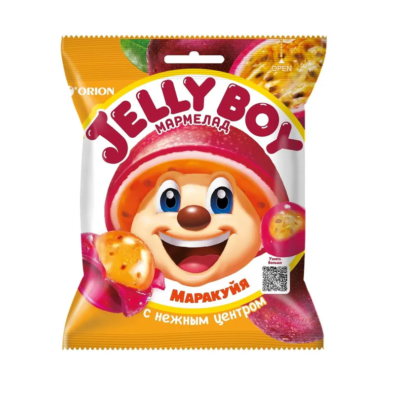 BOMBOANE JELEU JELLY BOY FRUCTUL PASIUNII 66GR
