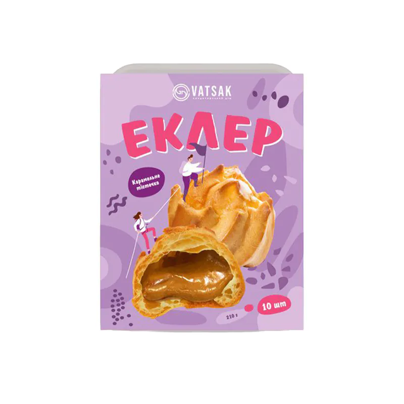 ECLERE CU CREMĂ DE CARAMEL 210gr VATSAK
