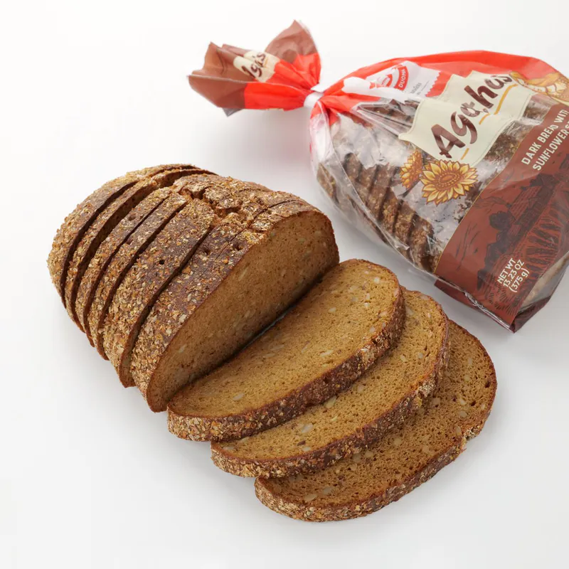 Bread Black  With Sunflower Seeds Agotos 