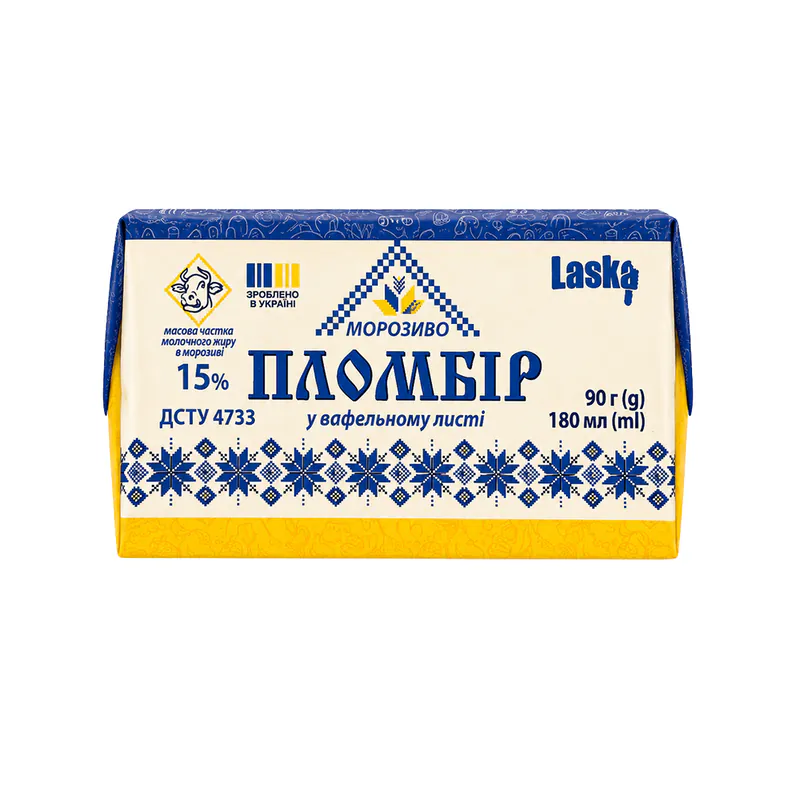 INGHETATA SANDWICH PLOMBIR 90G LASKA