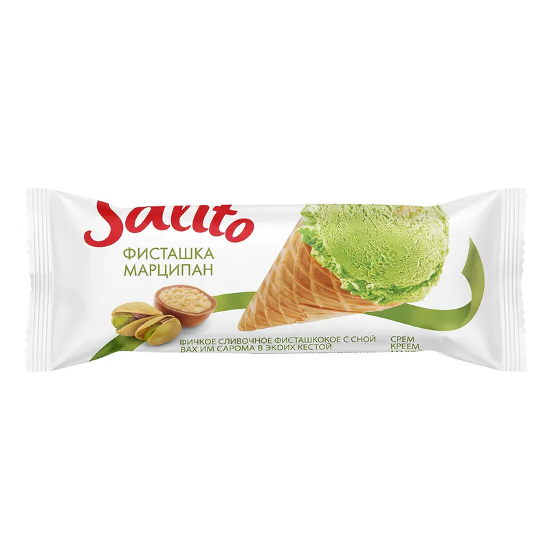 Înghețată Soleto cu fistic/marțipan 75gr