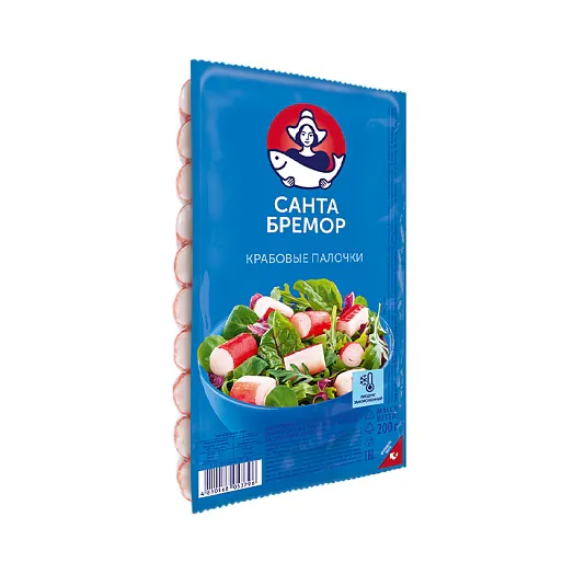 Fish sticks with surimi 200gr