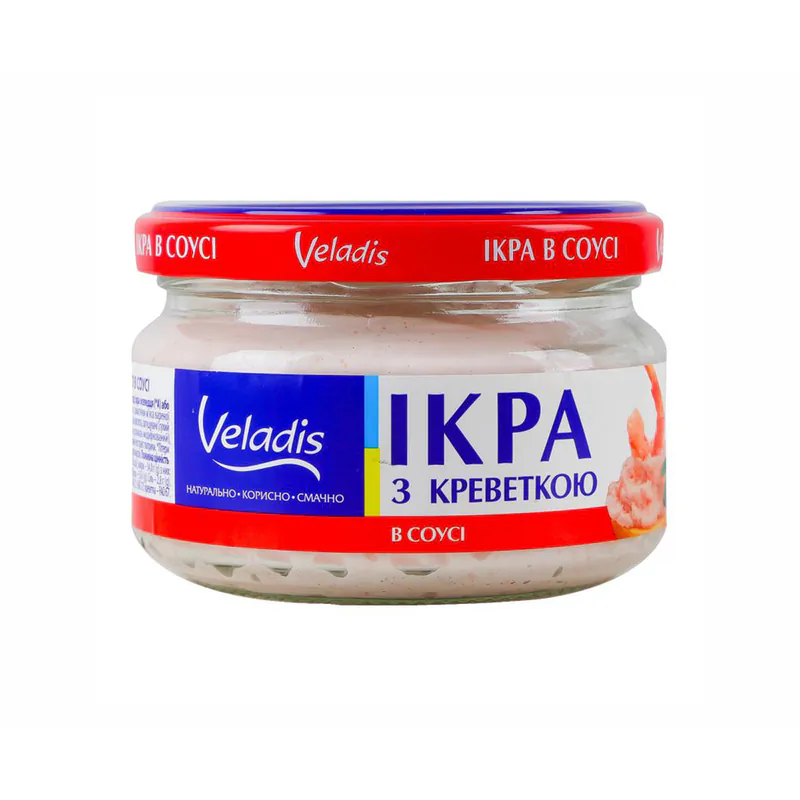 ICRE CU CREVETI IN SOS 160GR VELADIS