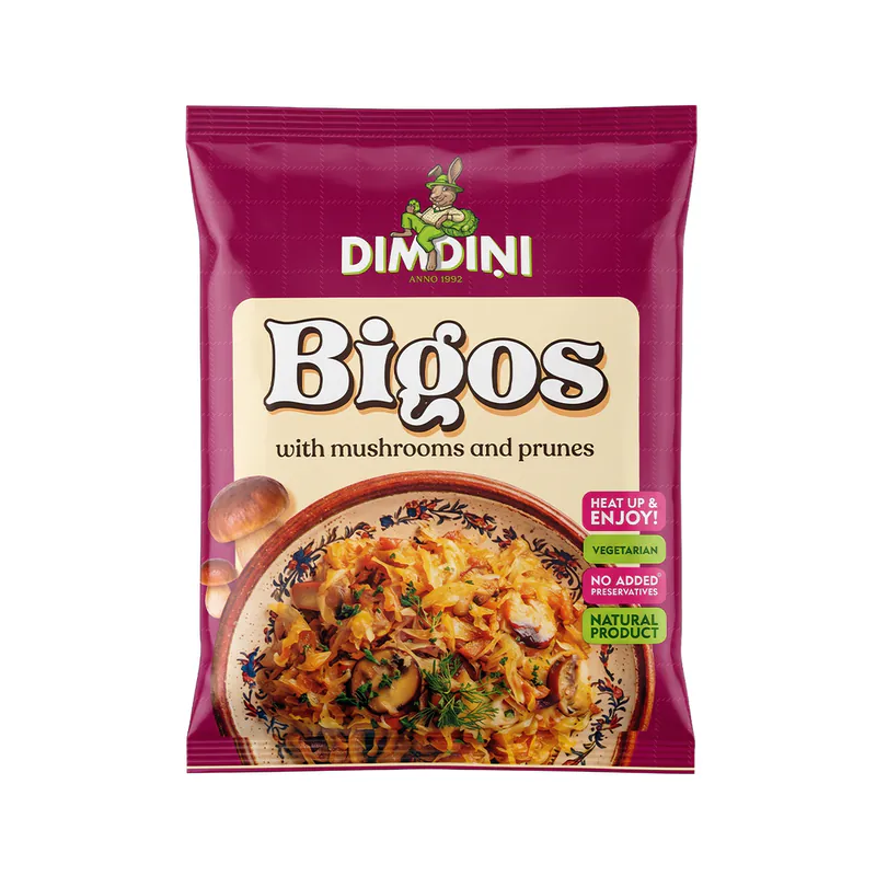 Bigos cu ciuperci și prune DIMDINI