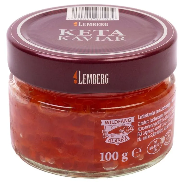 Caviar de somon keta Lemberg 100gr