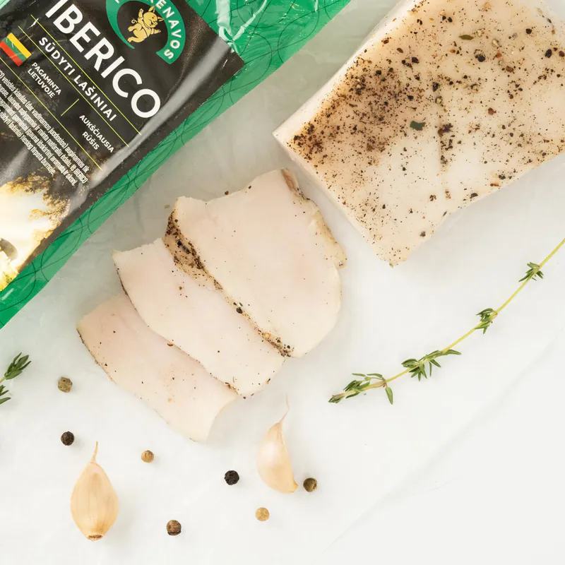 Slanina iberico krekenavos