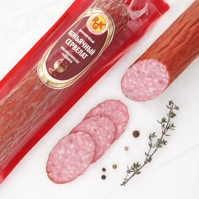 Cognac Smoked And Boiled Servelat rgk