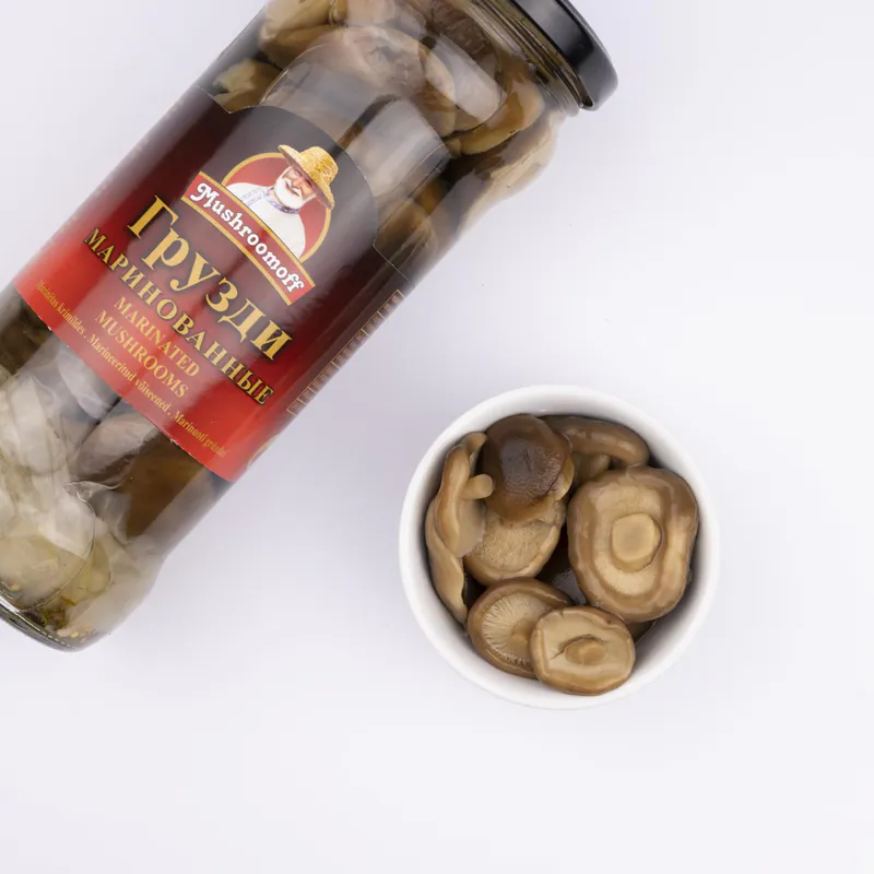 Lactarius Mushrooms Marinated