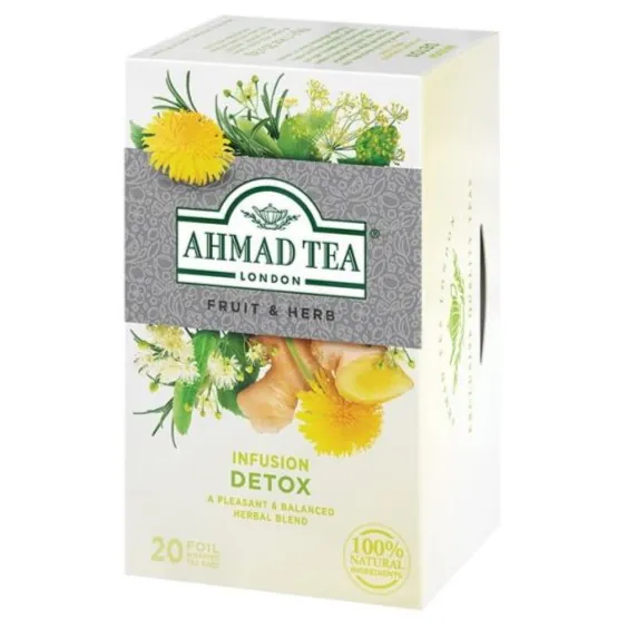 Ceai herbal Detox 20×2 g Ahmad