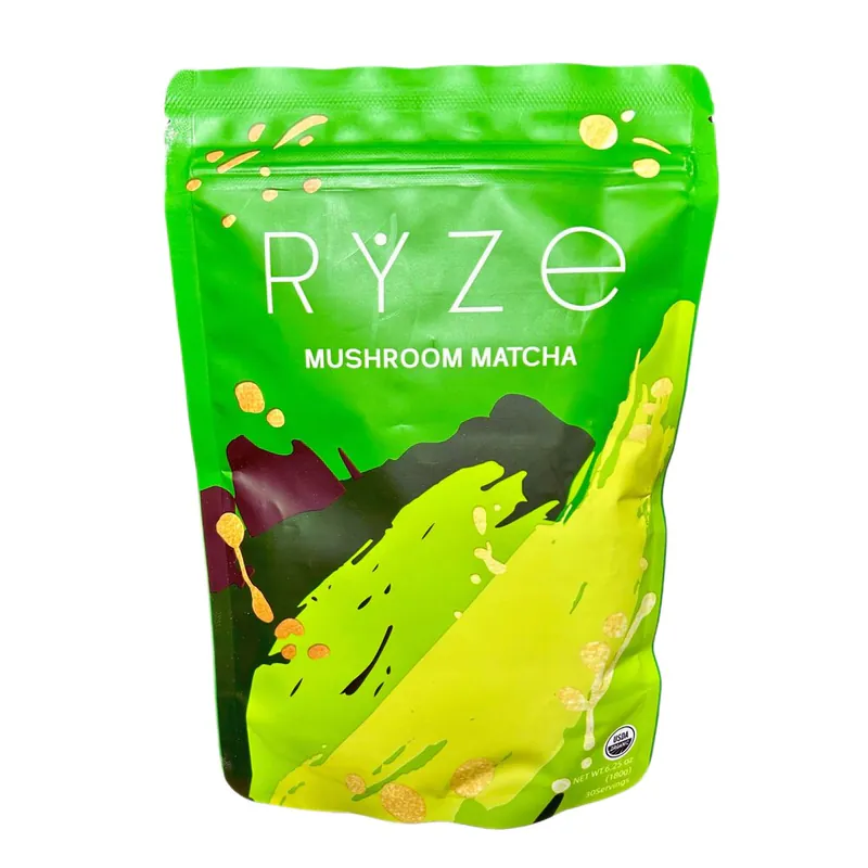 MATCHA DRINK RYZE MUSHROOM MATCHA 180g