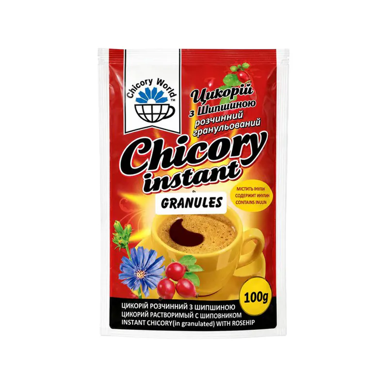 CICOARE GRANULATĂ CU MĂCEȘ 100G CHICORY WORLD