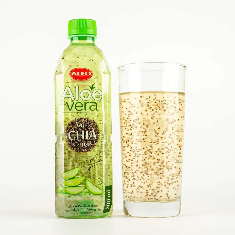 Băutură de Aloe Vera cu Chia