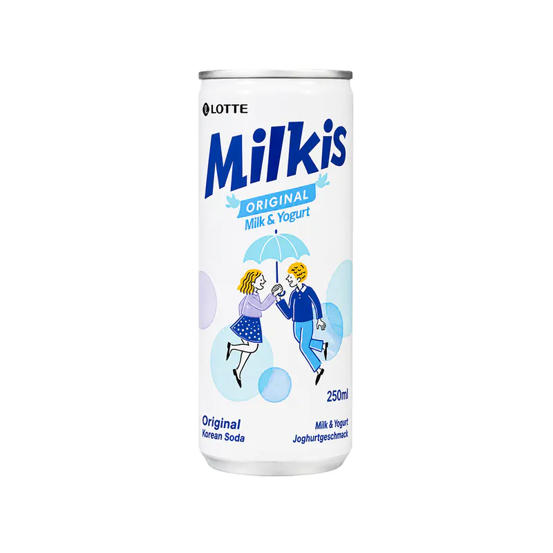 BAUTURA CARBOGAZOASA MILKIS ORIGINAL 250ml LOTTE