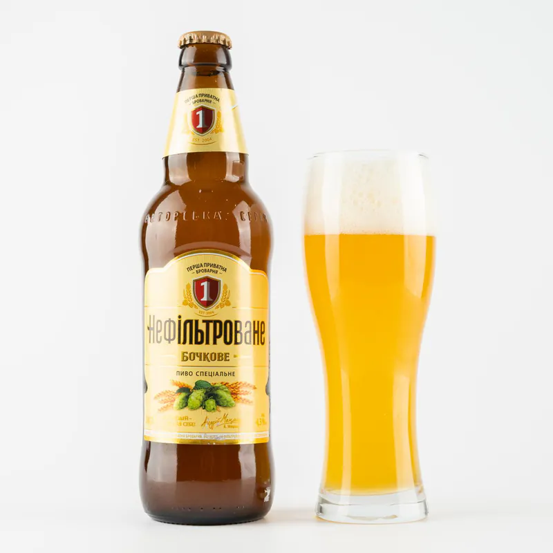 Bere blonda nefiltrata bochkove ppb