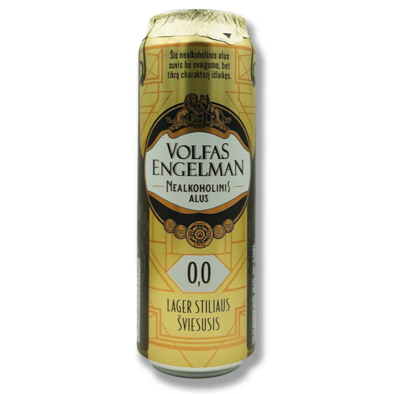Non-alcoholic Volfas Engelman Beer 568ml