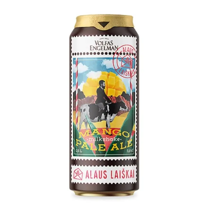 Milkshake Mango Pale Ale Beer 5.6% 500ml