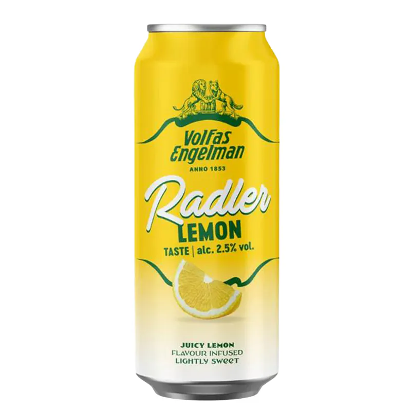 BERE RADLER LAMAIE 2.5% 0.5L VOLFAS ENGELMAN