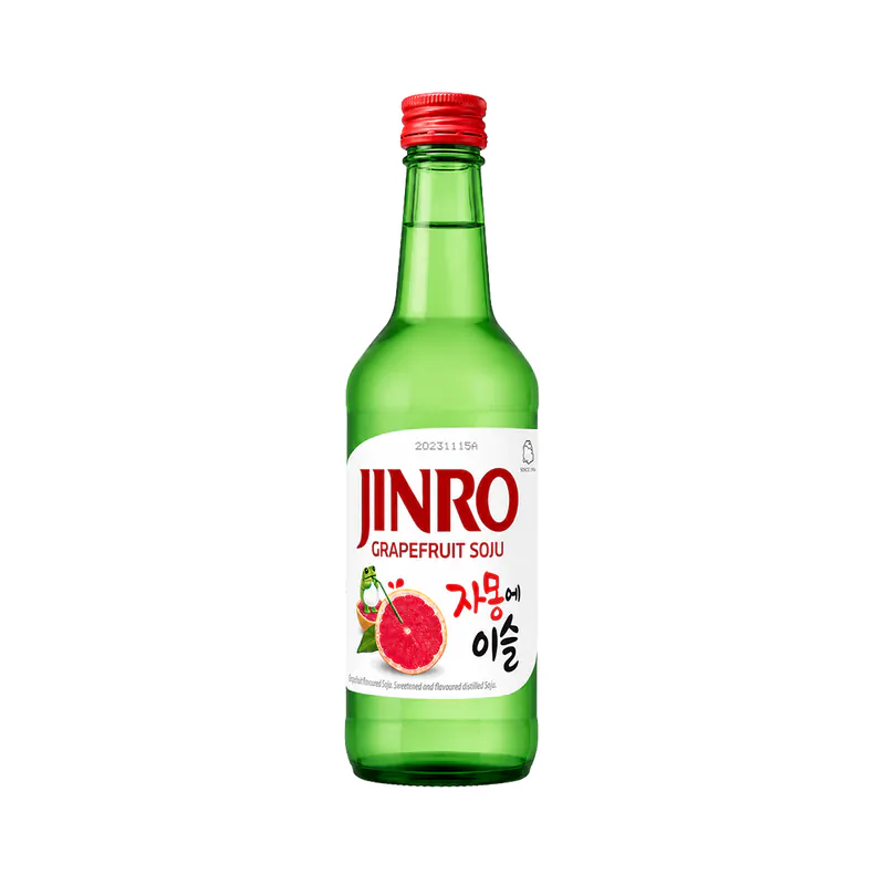SOJU GRAPEFRUIT 13% 350ML JINRO